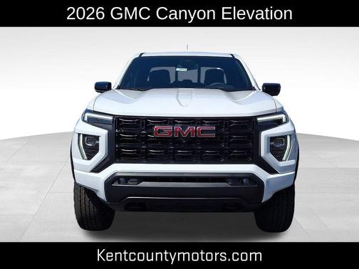 Summit White 2026 GMC Canyon Elevation