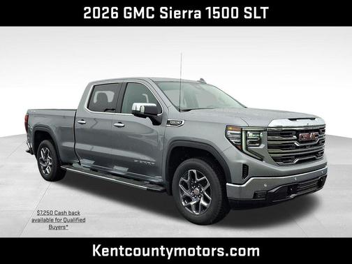 Sterling Metallic 2026 GMC Sierra 1500 SLT