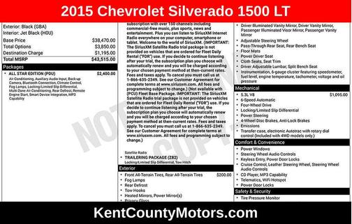 2015 Chevrolet Silverado 1500 LT