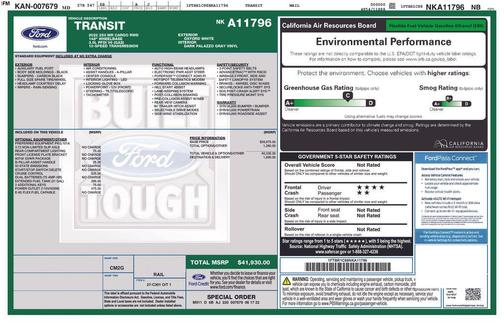 Oxford White 2022 Ford Transit-250 Base