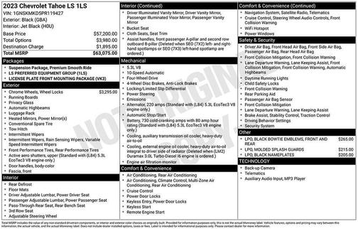 2023 Chevrolet Tahoe LS