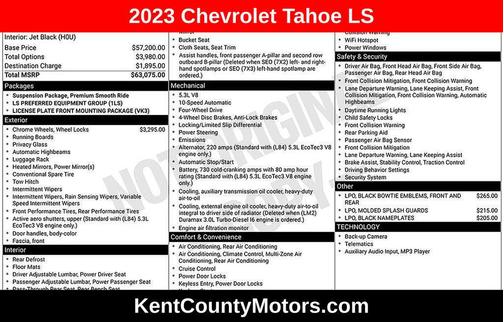 2023 Chevrolet Tahoe LS