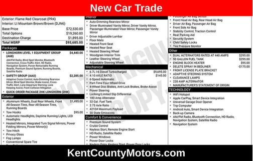 Flame Red Clearcoat 2022 RAM 3500 Longhorn