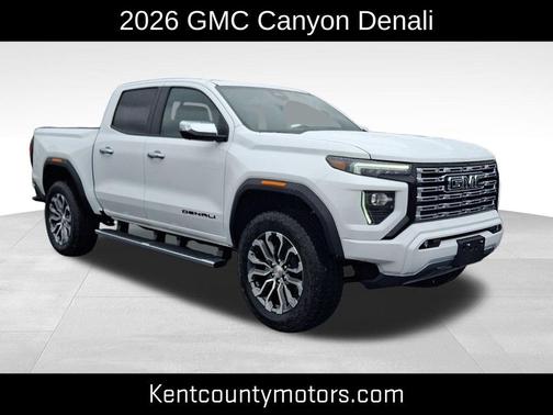 Summit White 2026 GMC Canyon Denali
