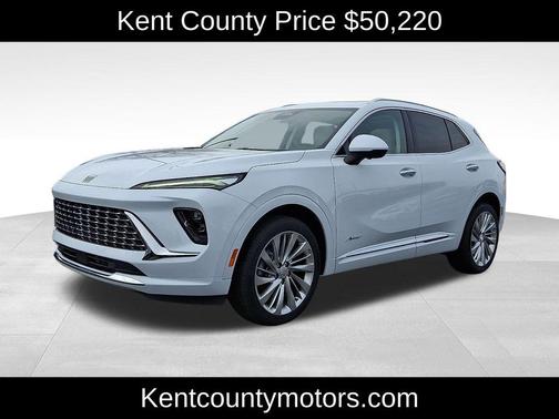 Iridescent White Tricoat 2026 Buick Envision Avenir AWD