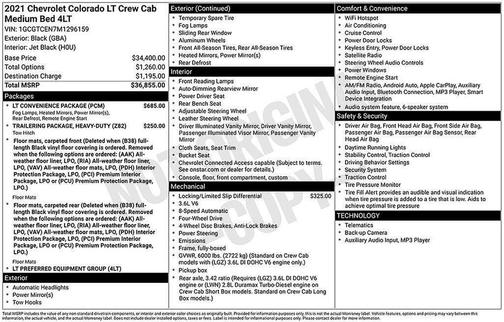 2021 Chevrolet Colorado LT