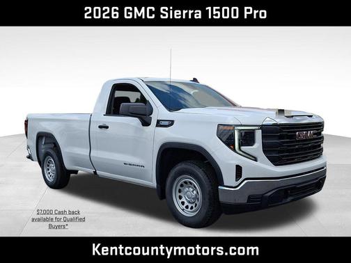 Summit White 2026 GMC Sierra 1500 Pro