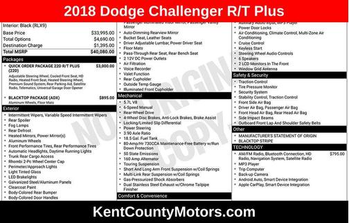 2018 Dodge Challenger R/T