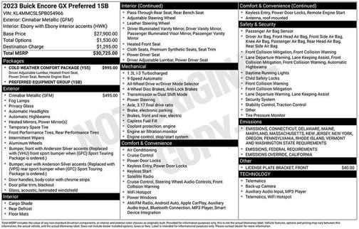 2023 Buick Encore GX Preferred