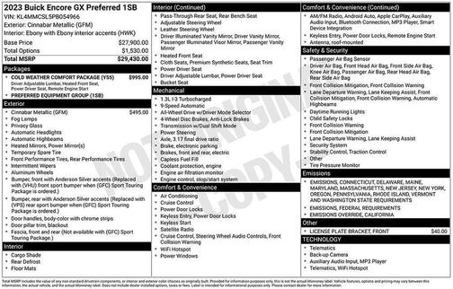 2023 Buick Encore GX Preferred