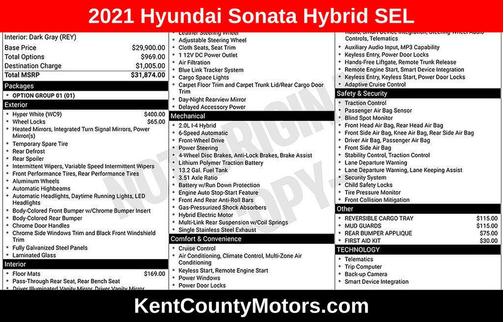2021 Hyundai SONATA Hybrid SE