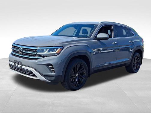 Gray 2021 Volkswagen Atlas Cross Sport 3.6L V6 SEL