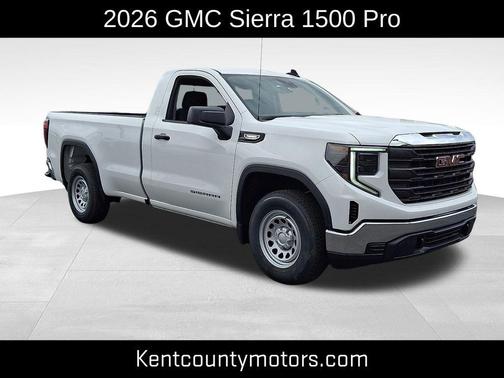 Summit White 2026 GMC Sierra 1500 Pro