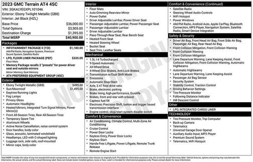 2023 GMC Terrain AWD AT4