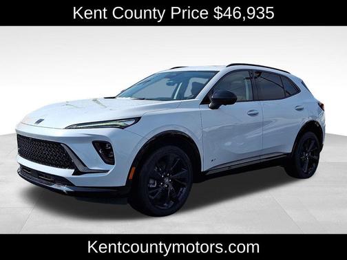 Iridescent White Tricoat 2026 Buick Envision Sport Touring AWD