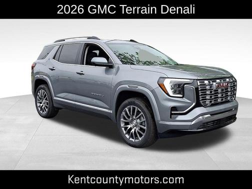 Sterling Metallic 2026 GMC Terrain Denali