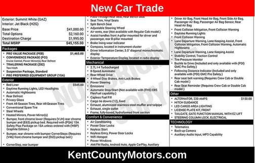Summit White 2024 GMC Sierra 1500 Pro