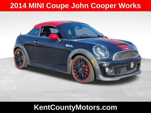 Midnight Black Metallic 2014 MINI Coupe John Cooper Works