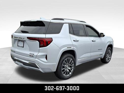 Glacier White Tricoat 2026 GMC Terrain Denali