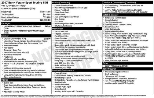 2017 Buick Verano Sport Touring