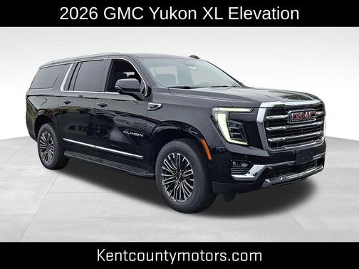 Onyx Black 2026 GMC Yukon XL 4WD Elevation