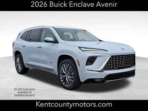 iridescent white tricoat 2026 Buick Enclave Avenir