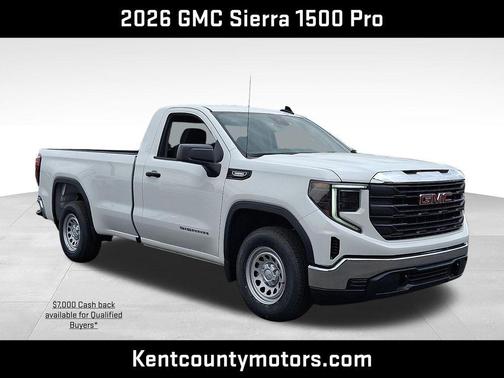 Summit White 2026 GMC Sierra 1500 Pro