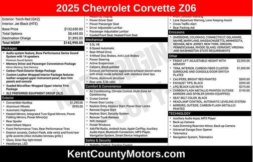 2025 Chevrolet Corvette Z06