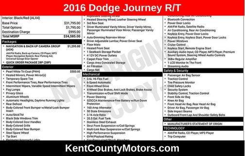 2016 Dodge Journey R/T