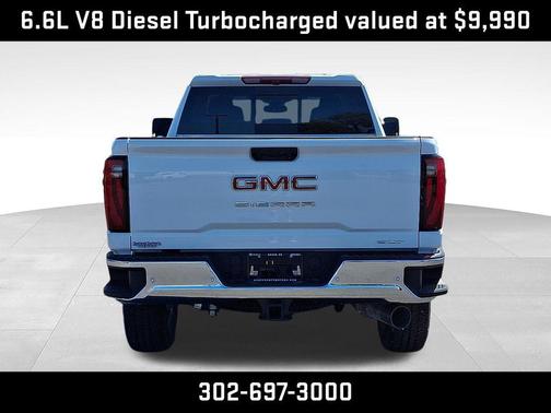Summit White 2026 GMC Sierra 2500 SLT