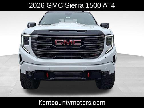 Summit White 2026 GMC Sierra 1500 AT4