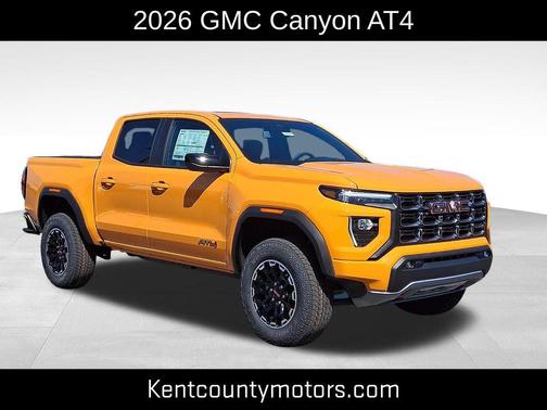 Desert Sun 2026 GMC Canyon AT4