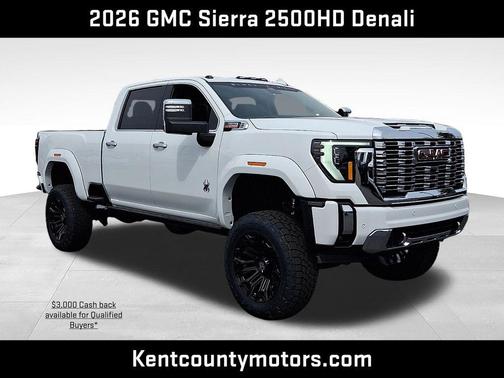 Summit White 2026 GMC Sierra 2500 Denali