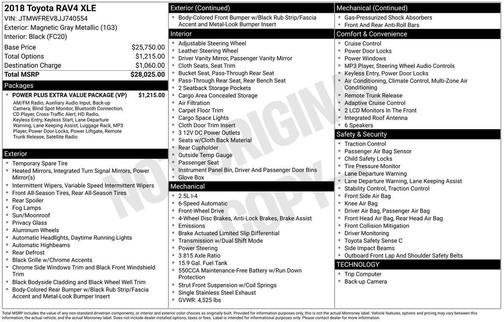 2018 Toyota RAV4 XLE