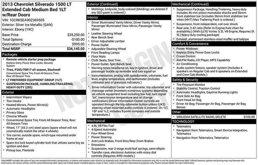 Silver Ice Metallic 2013 Chevrolet Silverado 1500 LT