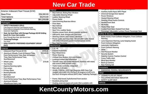 2019 Chevrolet Silverado 1500 High Country