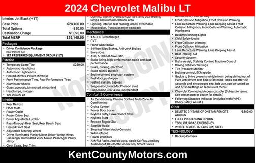 Mineral Gray Metallic 2024 Chevrolet Malibu FWD 1LT