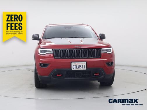 Red 2020 Jeep Grand Cherokee Trailhawk