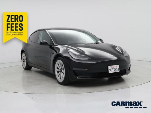 Black 2023 Tesla Model 3