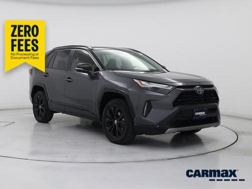 Gray 2023 Toyota RAV4 Hybrid XSE