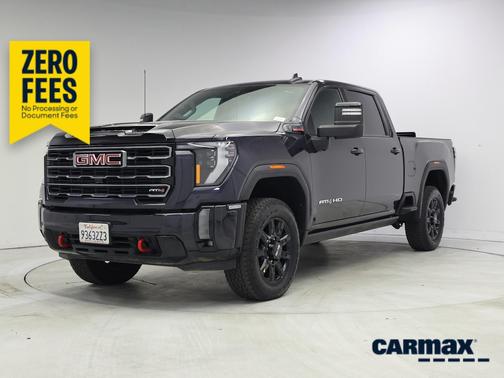 Blue 2024 GMC Sierra 2500 AT4