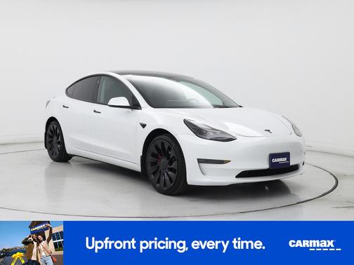 White 2023 Tesla Model 3 Performance