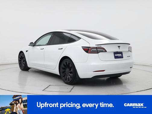 White 2023 Tesla Model 3 Performance