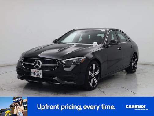 Black 2025 Mercedes-Benz C-Class