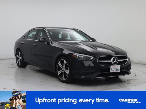 Black 2025 Mercedes-Benz C-Class
