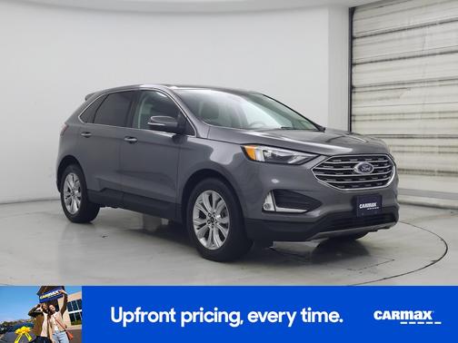 Gray 2024 Ford Edge Titanium