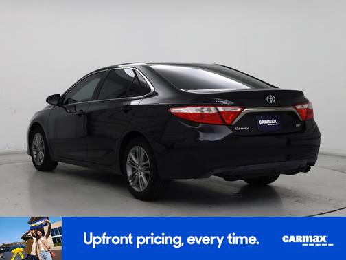 Black 2015 Toyota Camry SE