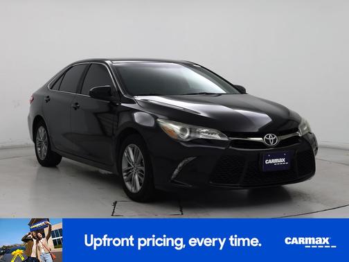 Black 2015 Toyota Camry SE