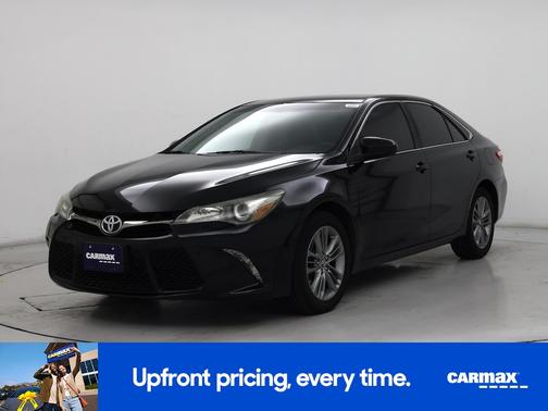 Black 2015 Toyota Camry SE