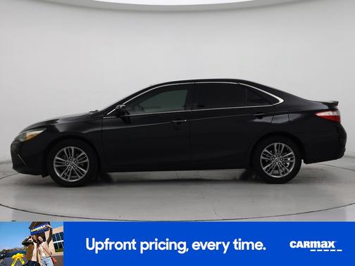 Black 2015 Toyota Camry SE